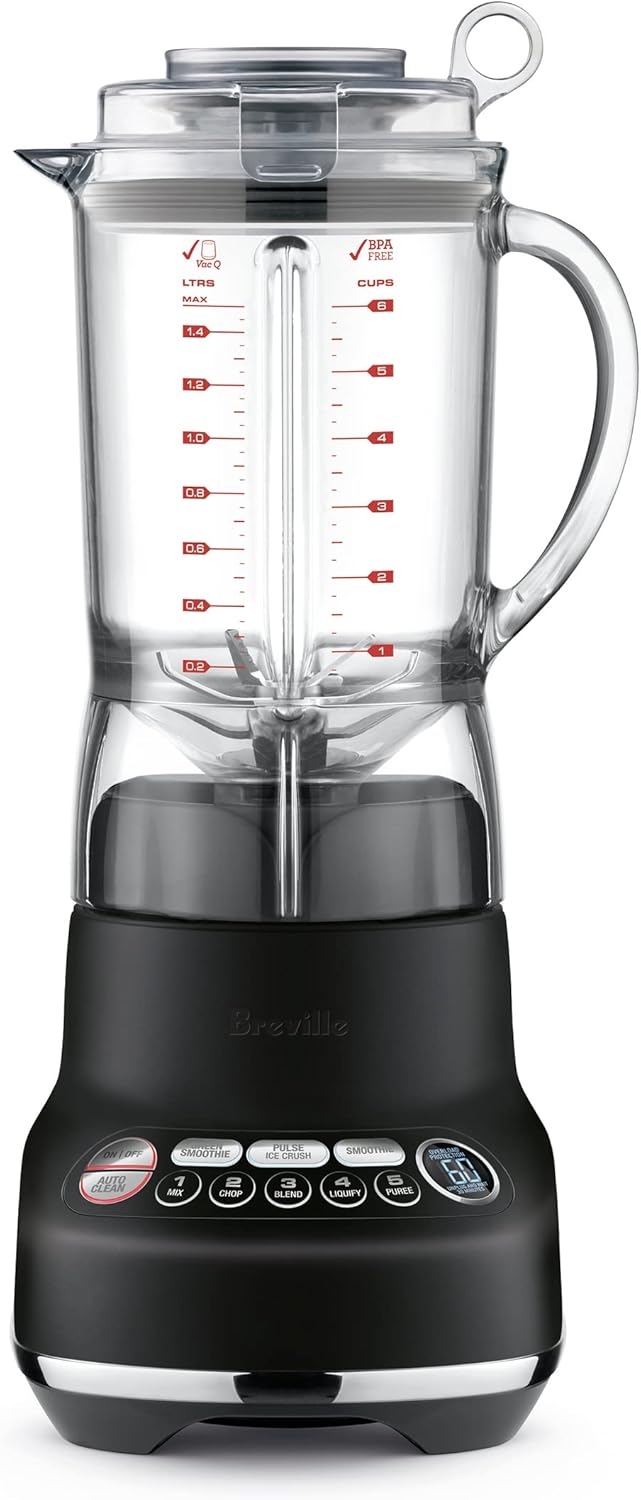 Breville BBL620BTR Fresh and Furious Blender, Black Truffle