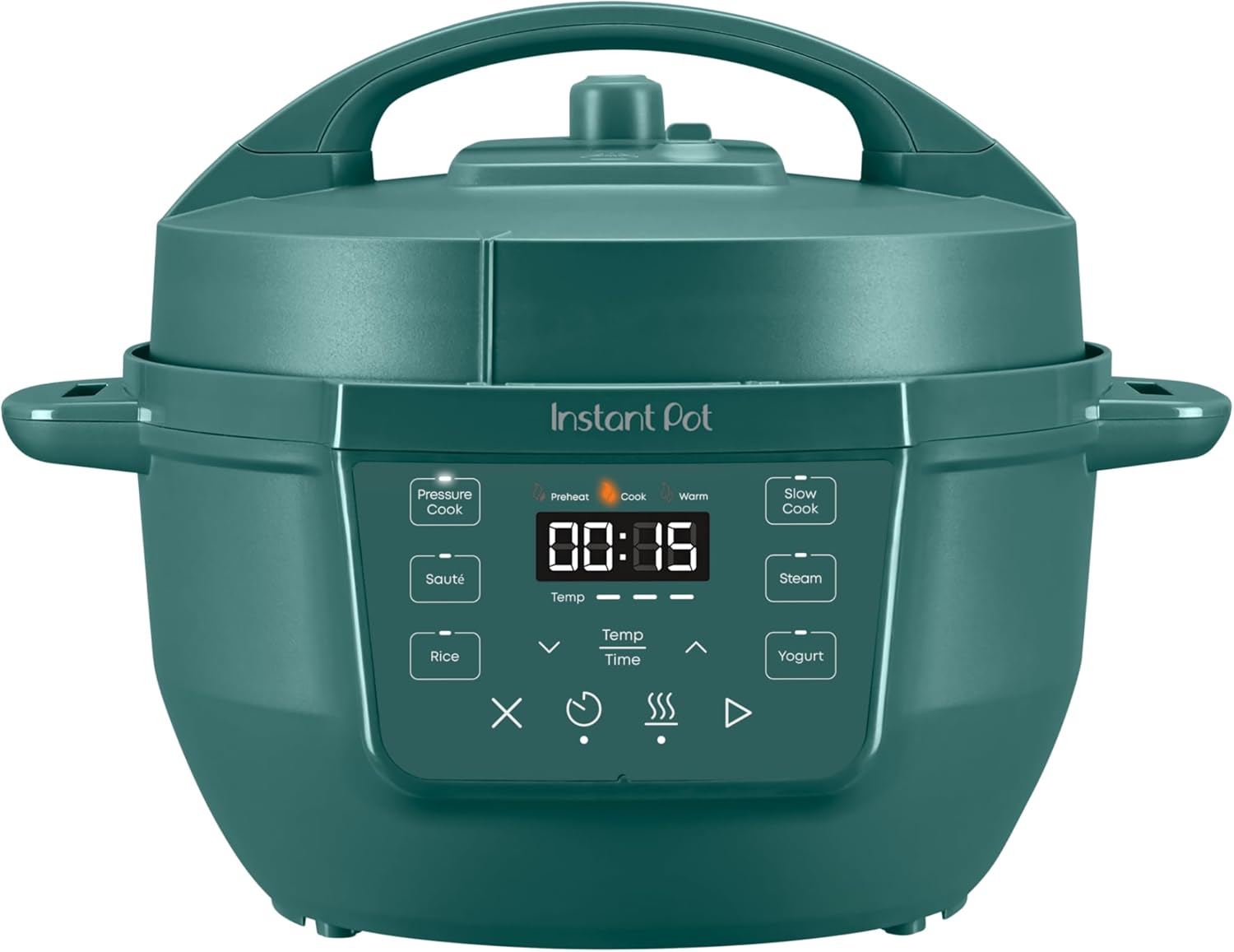 Instant Pot 4QT RIO Mini 7-in-1 Multi-Cooker, Pressure Cooker, Slow cook, Sauté, Steam, Rice Maker, Yogurt, & Warmer, Eucalyptus, 4 Quarts