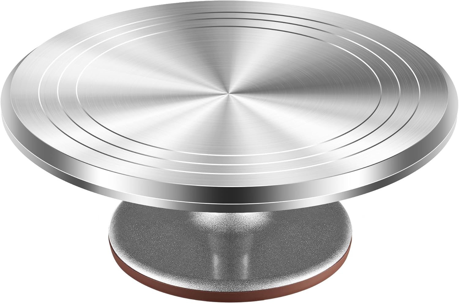 Kootek Aluminium Alloy Revolving Cake Stand 12 Inch Rotating Cake Turntable for Cake, Cupcake Decorating Supplies for Mother’s Day