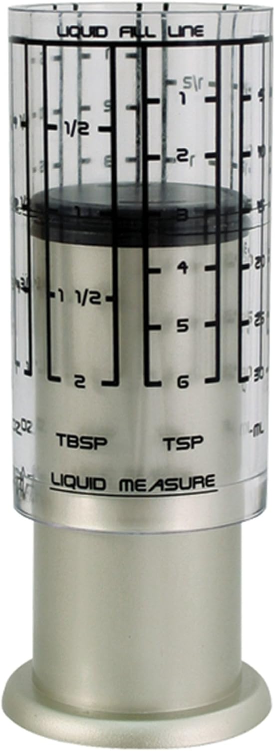 KitchenArt Professional Series 2 Cup Adjust-A-Cup, Champagne Satin, Adjustable, 1/8 to 2-Cup