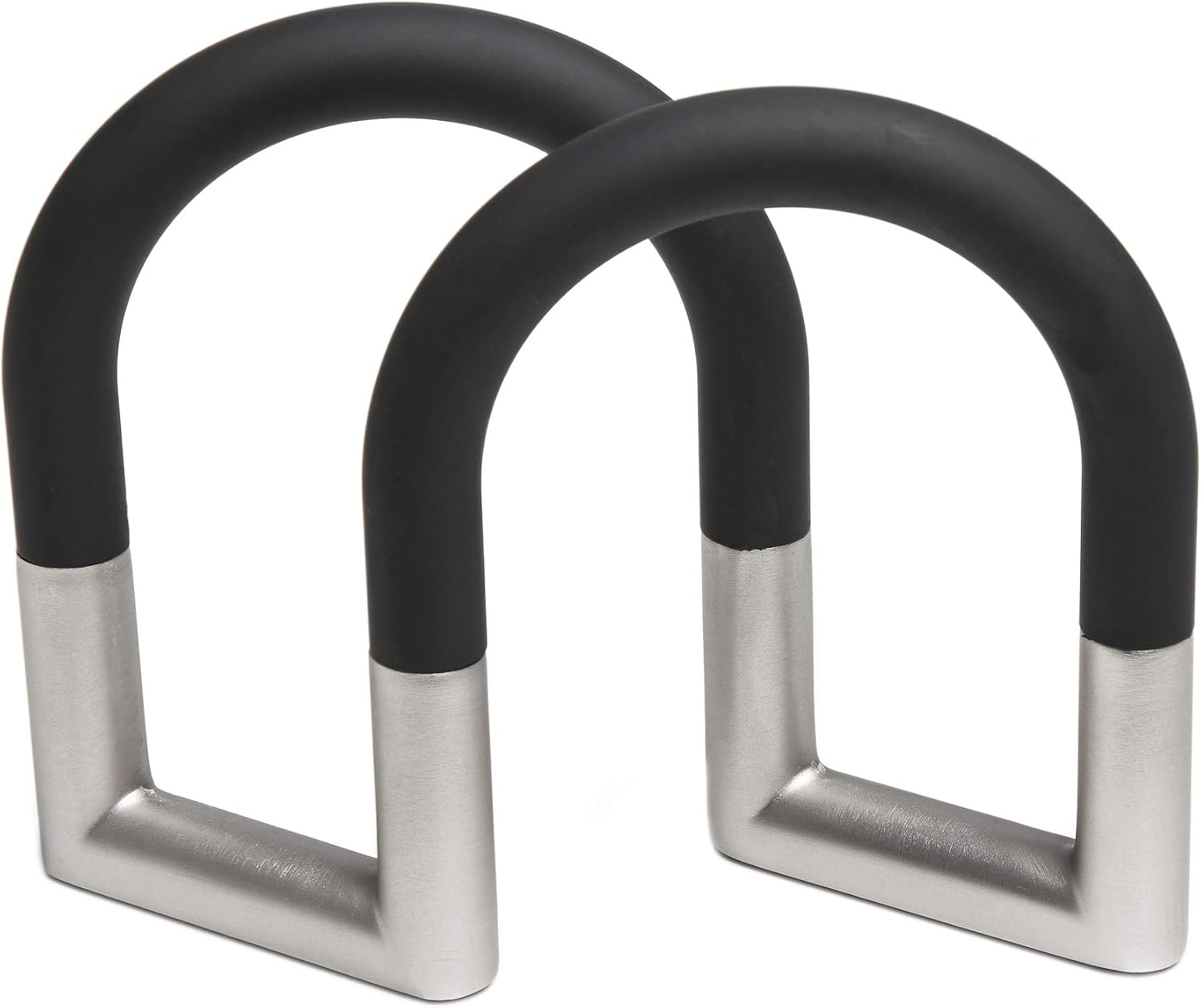 Umbra Swivel Napkin Holder With Dual Chrome Soft Touch Swivels – Heavy-Duty Kitchen & Dining Room Paper Storage – Stores a Bulk Amount of Napkins and Accommodates Any Amount, Black/Nickel