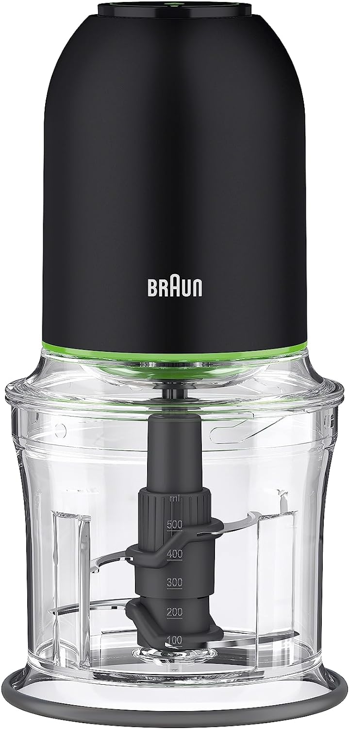 Braun CH3012BK EasyPrep™ Mini Food Processor, 4 cup, Black
