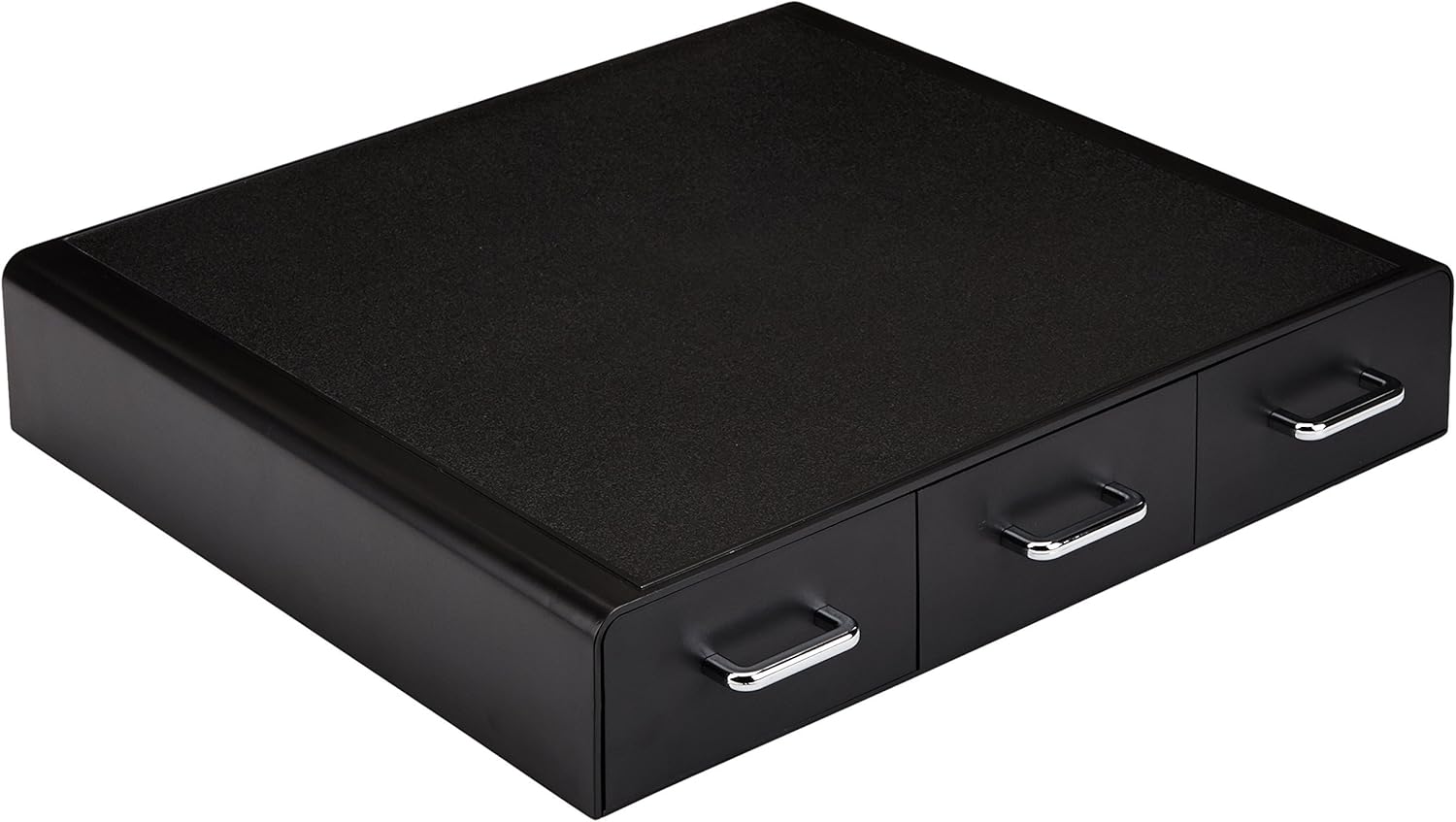 Amazon Basics K-Cup Compatible Coffee Pod Storage Drawer, 3 Easy-Open Drawers, 36 Pod Capacity, Black